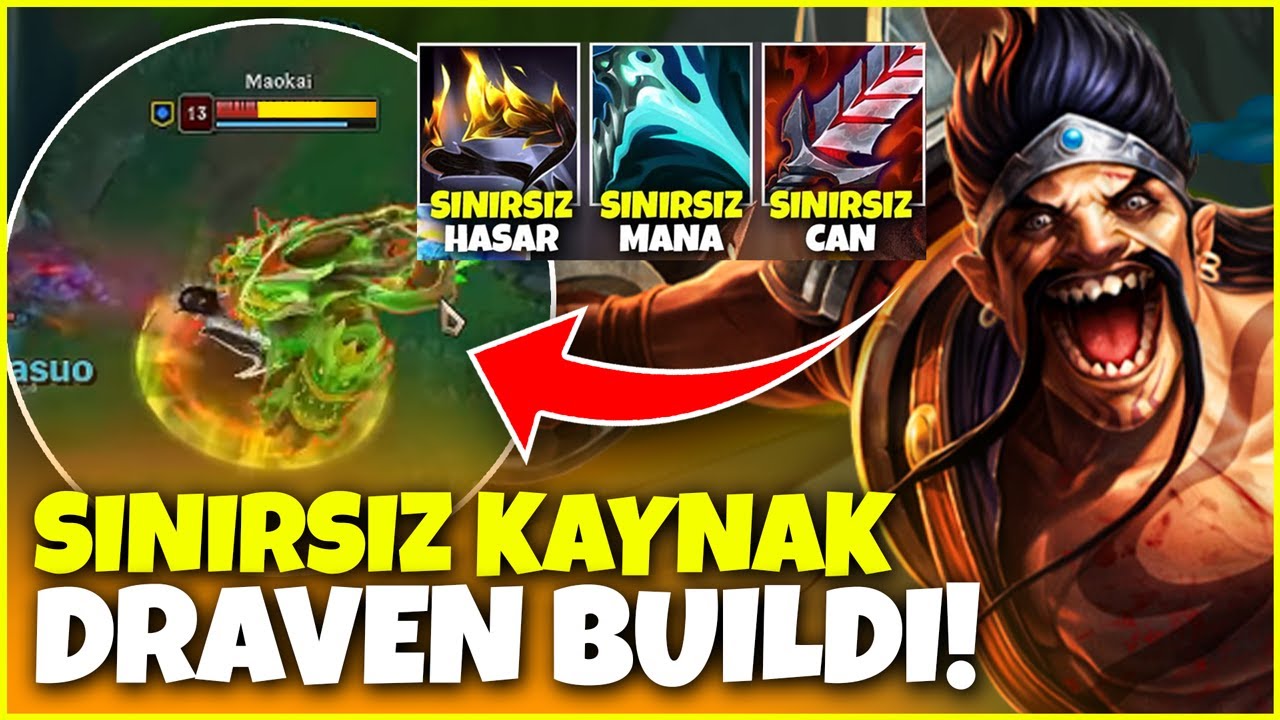 SINIRSIZ KAYNAK BUİLDİYLE TEK ATAN DRAVEN!
