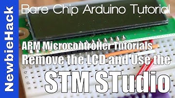 56. Remove the LCD to simplify the Circuit and Setup STM Studio - ARM Microcontroller Tutorials