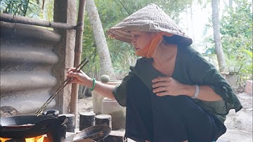 Cách làm bánh chuối chiên bằng cơm nguội ăn giòn tan - Mợ Bảy Miền Tây