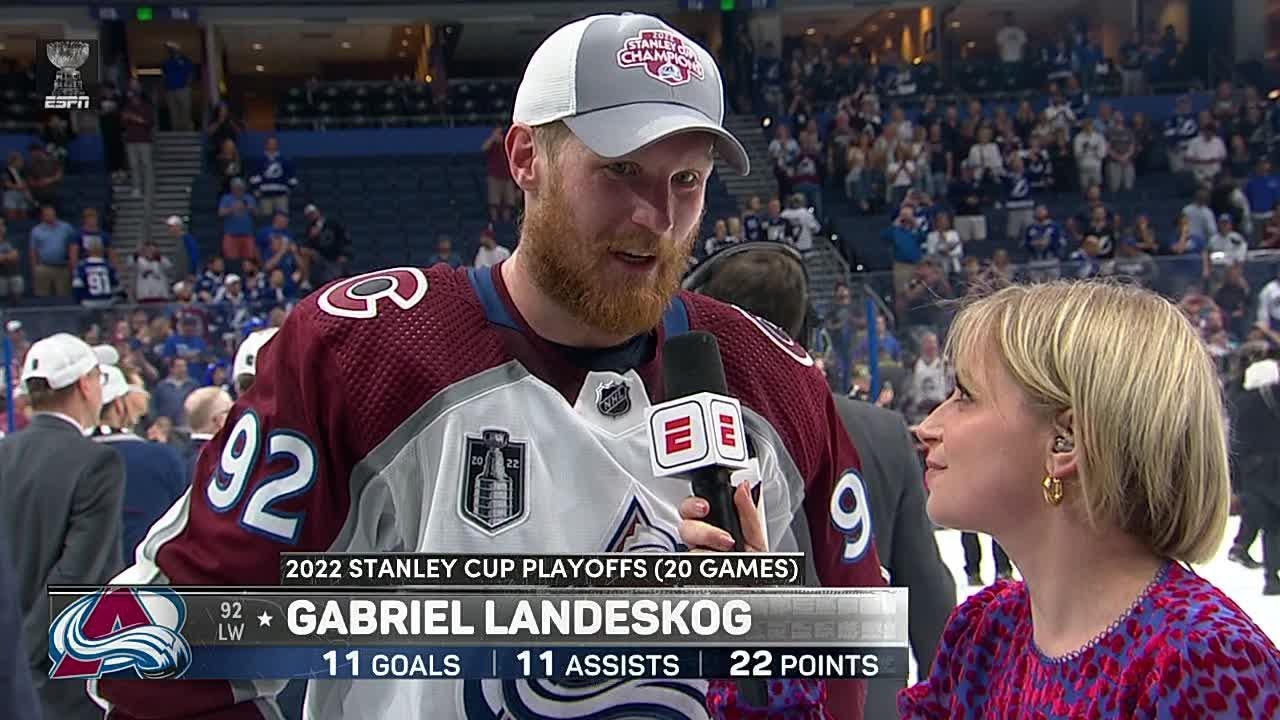 Gabriel Landeskog describes emotions 