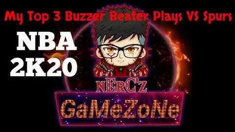 #TopPlays My Top 3 Buzzer Beater VS Spurs