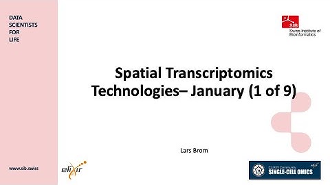 Spatial Transcriptomics Technologies - January 2025 (1 of 9)