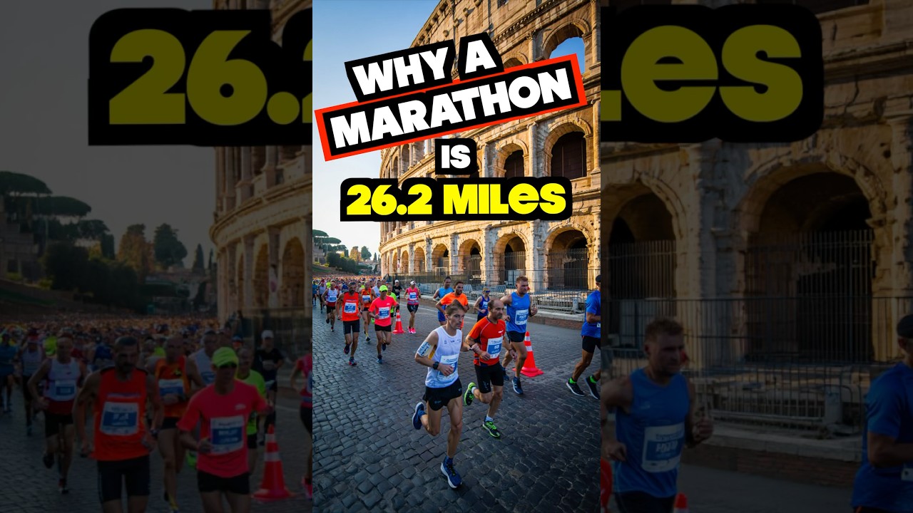 This is why a marathon is exactly 26.2 miles🏃‍♂️💨
