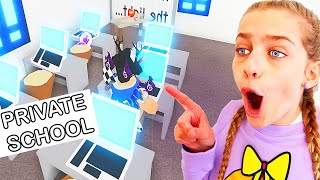 WHICH NORRIS NUT BUILD BEST PRIVATE SCHOOL In Adopt Me ROBLOX Gaming w/ The Norris Nuts