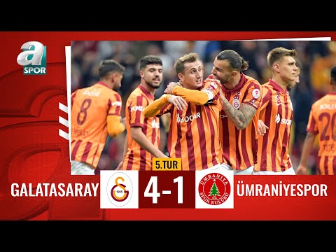 Galatasaray 4-1 Ümraniyespor  (Ziraat Türkiye Kupası 5. Tur) / A Spor / 18.01.2024