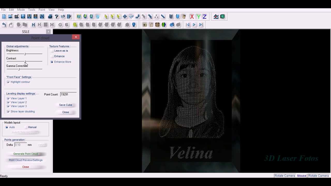 Converting 3D model to 3D point cloud - YouTube
