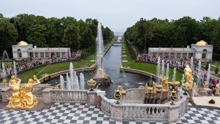 Петергоф - фонтаны и Большой петергофский дворец (2019)