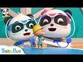 Doctor Panda Cures Mr.Gecko's Tail | Super Panda Rescue Team | BabyBus Cartoon