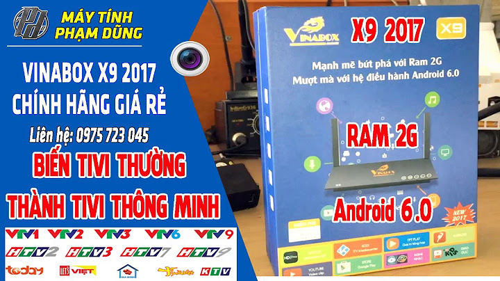 Đánh giá android tv box vinabox x9