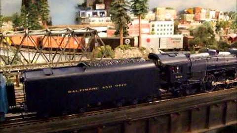 3rd Rail B&O P7E Steam Locomtive O Scale