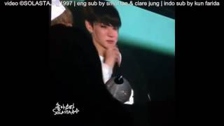 [ INDO SUB] 161112 BTS Jungkook crying @ BTS 3RD MUSTER