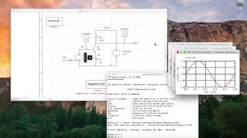 LogicWorks interface to MacSpice - Mac