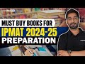 Mustbuy books for ipmat 2025 preparation  recommended books for ipmat  ipmat 2025