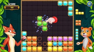 Jewels Jungle Treasure - Block Hexa Puzzle screenshot 2