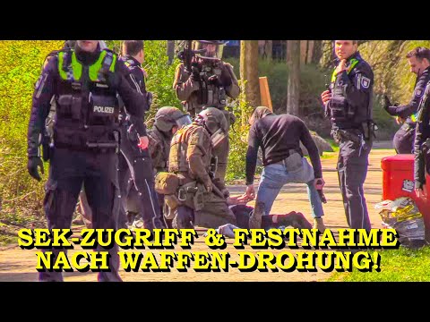 Drohung mit Schusswaffe: SEK-Einsatz in Neversdorf
