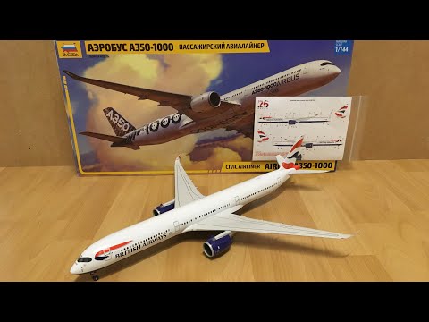 Zvezda 7020 - Maqueta Avion Civil Airbus A350-1000. Escala 1/144 con  Ofertas en Carrefour