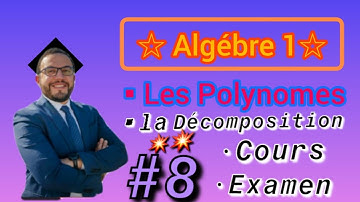 💥 #8 Algébre 1🔥~La décomposition en élément simple 💯🚨 s1 Exercice7 SMPC~BCG~MIPC