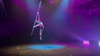 Aerial Pole - I'll Never Love Again - Lady Gaga  - AIRSTARS 2019 Champion Night Judge Performance