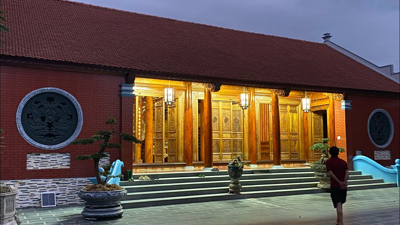 Nhà gỗ 3 gian 2 buồng hiện đại chia sẻ không gian cùng các bác-0963177806