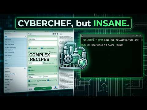 🕵️ Binary Refinery Tutorial 🛠️ Command Line CyberChef