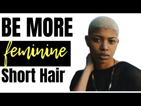 Como ser feminina com cabelo curto ✂ ????