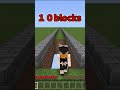 何マス飛べる?/Distance you can cross【マイクラ・マインクラフト・minecraft】【統合版・BE】#shorts