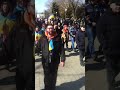 Массовые протесты в Херсоне против рашистов 13 марта 2022
