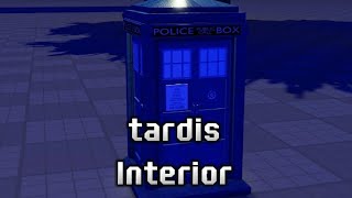 All Tardis interiors and exteriors rebuilt in Roblox