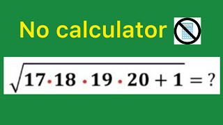 Celebrity Nice Square Root Math Simplification problem | How to Solve | No Calculator allowed  Profile
