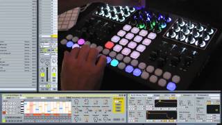 CNTRL:R and Ableton Live: Drum and Synth Steppr