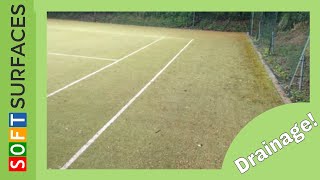 Artificial Turf Sand Infill Drainage Testing