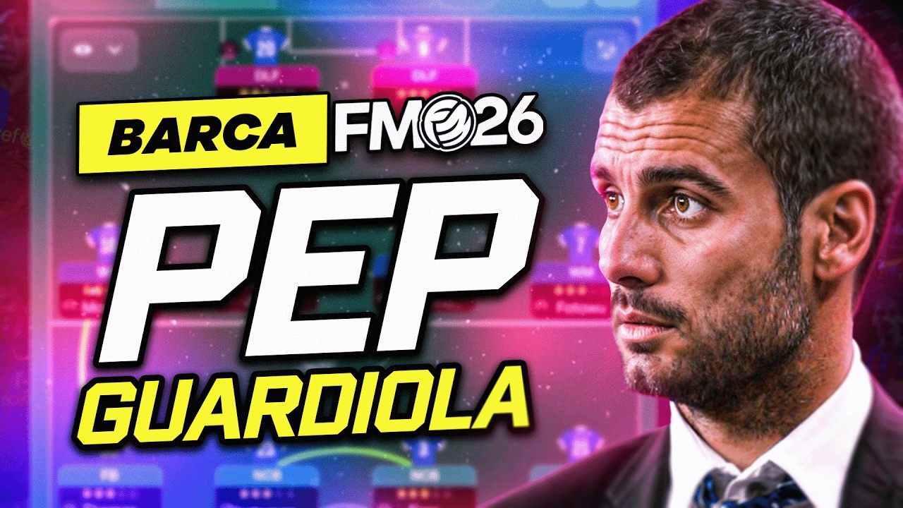 Тактика Пепа Гвардиолы в «Барселоне» в FM26 в 2011 году