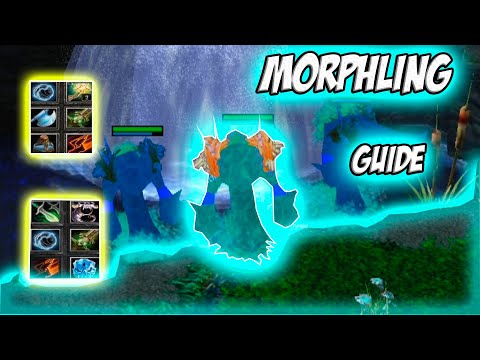 Видео: Morphling Guide | Гайд на Морфа | Как работает Adaptivestrike? Как Правильно перекачиваться?