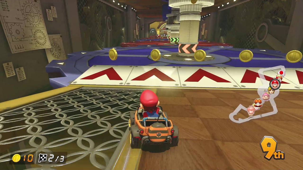 mariokart8deluxe サンダーカップ チクタクロック