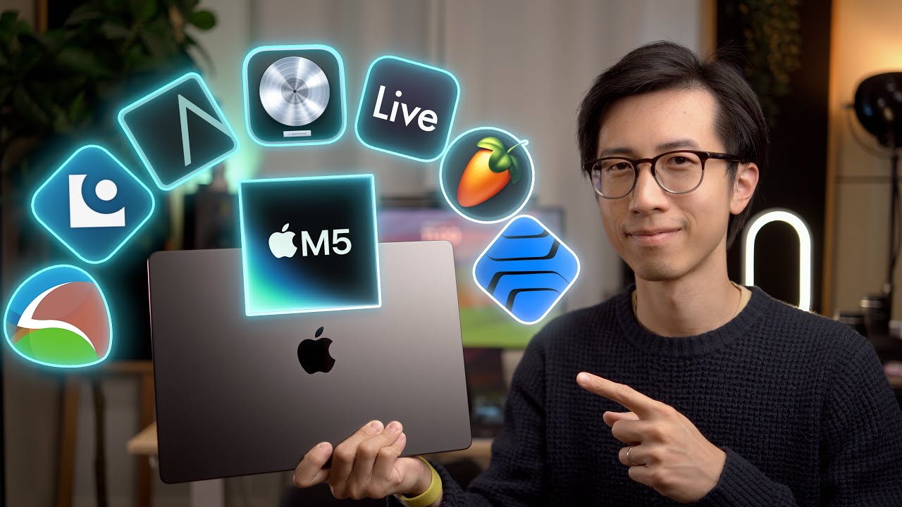 M5 MacBook Pro for Music Production: In-Depth Testing & Review (Compared to M4)