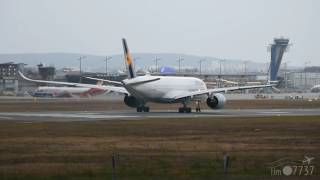 Lufthansa Airbus A350-900 D-Aixa Take Off Nürnberg Full Hd