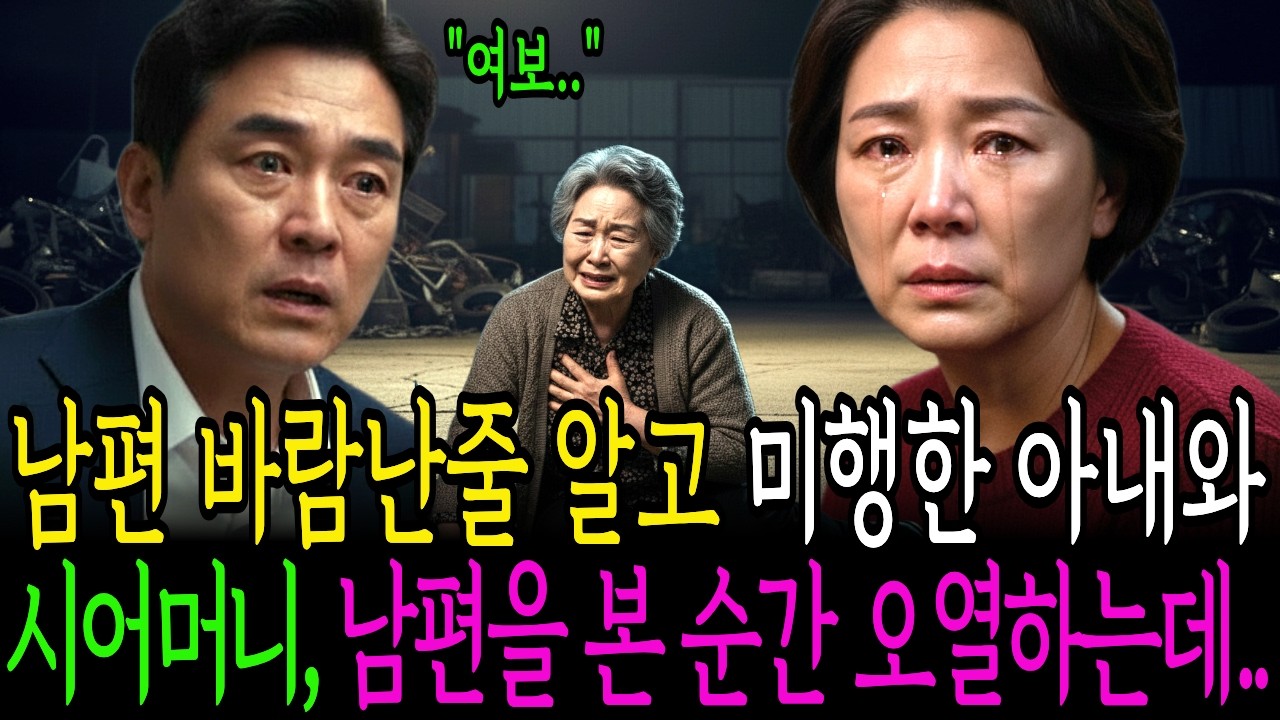 남편 바람난 줄 알고 미행한 아내와 시어머니, 남편 본 순간 오열하는데ㅣ고부사연ㅣ노후사연ㅣ사연라디오