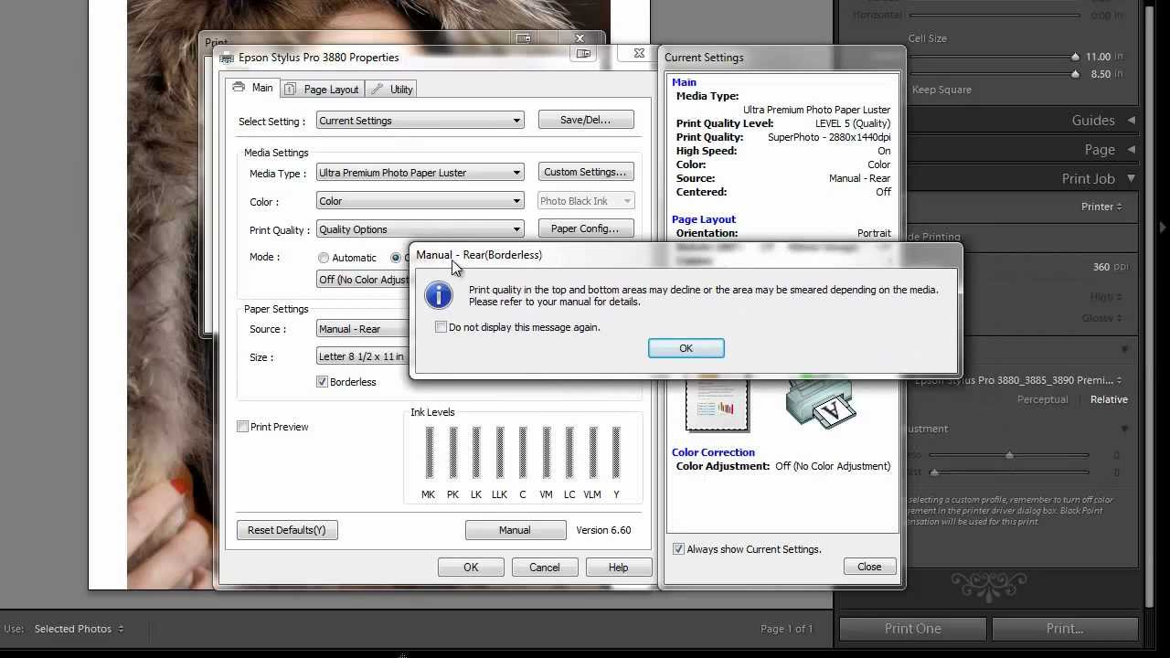Ron Martinsen's Photography Blog: Epson Ultra Premium Luster Review and How  To Walkthrough Videos for Mac & Windows