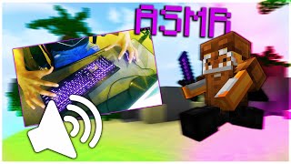 keyboard and mouse sounds ASMR w/HANDCAM - Hypixel Solo Bedwars