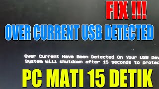 Fix Usb Overcurrent Detected  Pc Shuts Down For 15 Seconds Heres The Solution 