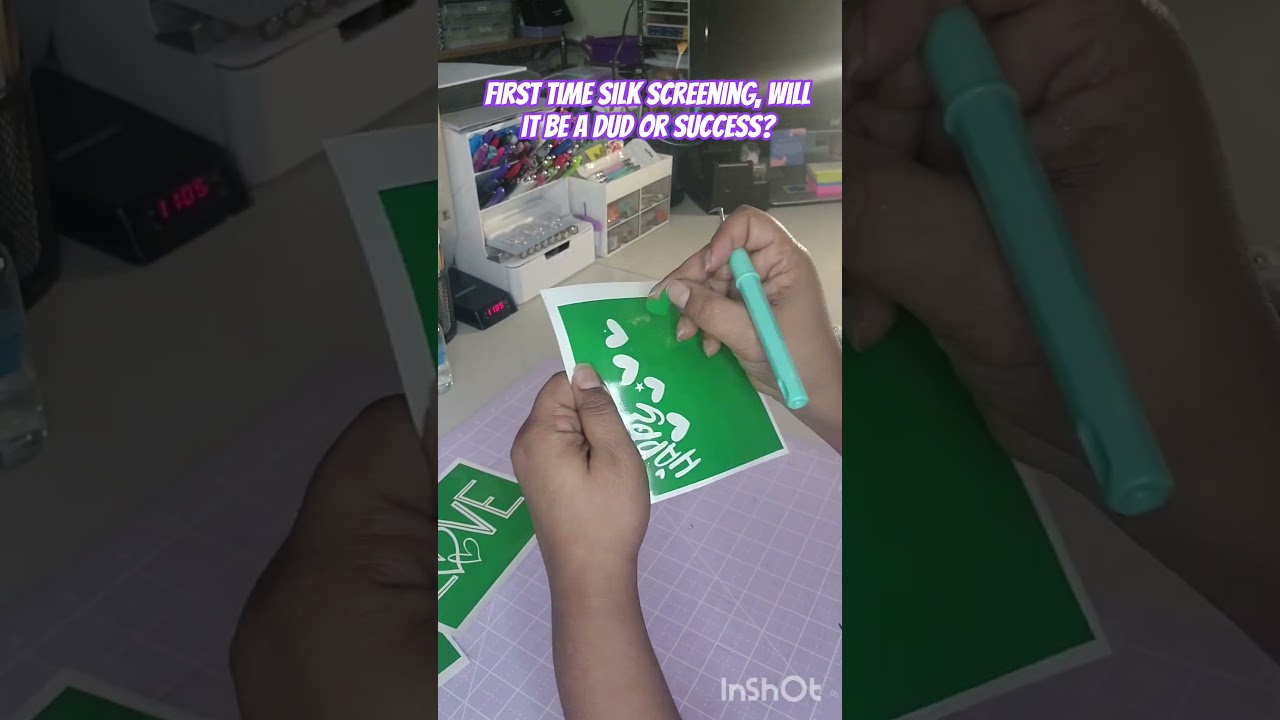 First time with silkscreen. Will it be a dud or success? Stay til the end. like and subscribe