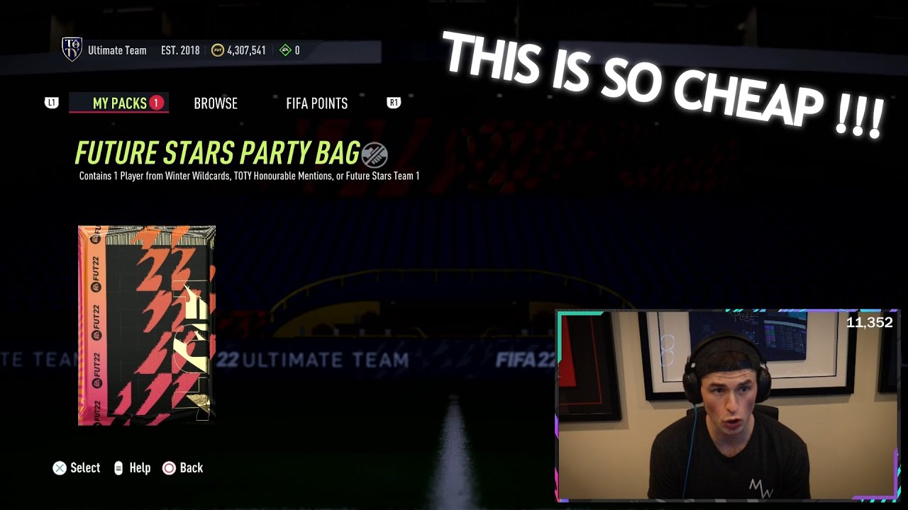 Nick tests Future Stars Party Bag SBC