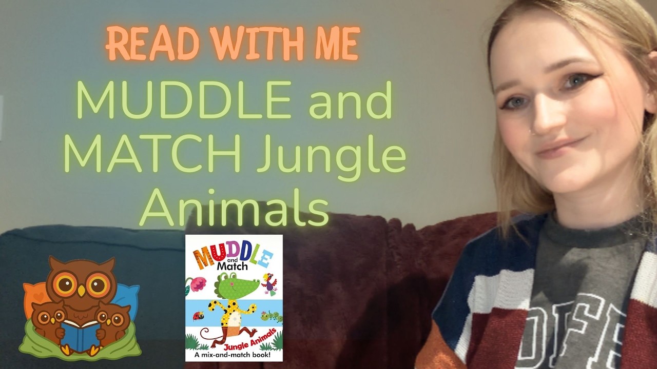 Read With Me: Muddle and Match Jungle Animals | Gentle Story Read Aloud for Toddlers