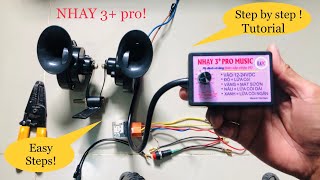Paano mag install ng NHAY 3+ Music Horn ( tutorial ) Easy steps!