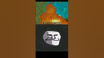 Minecraft logic is 🤯🤯🤯🤯🤯 #minecraft #mincraftlogic #trollface #gaming