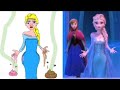 Elsa Frozen 2 - Face Her Biggest Fear - funny Drawing memes - Try not To laugh