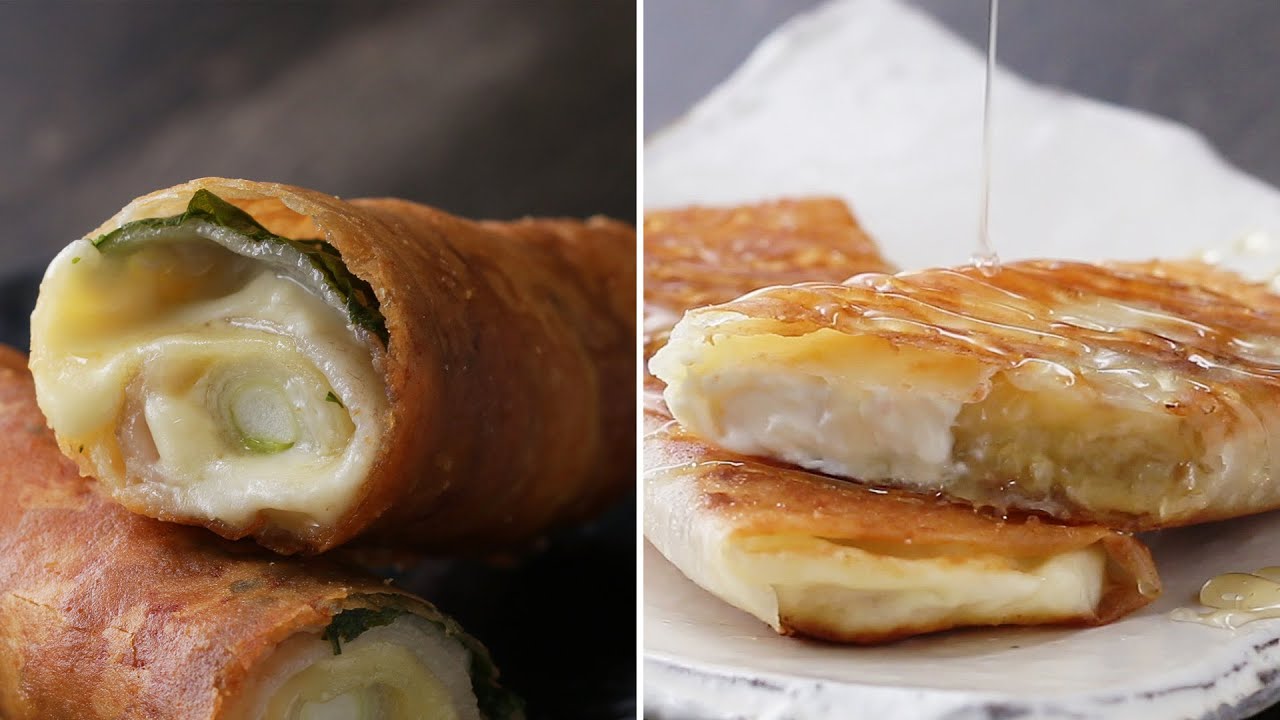 どっちが食べたい アレンジ春巻き2種 Youtube