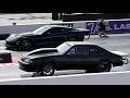Ford Muscle Cars (LS LT Engine Swapped) Drag Race Compilation LS Fest West 4K UHD