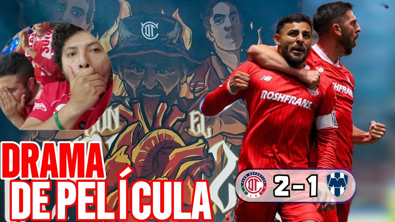 🔥REMONTADA EN EL INFIERNO |🔴 TOLUCA VS RAYADOS | COLOR #ligamx