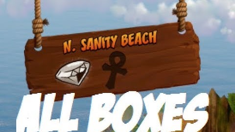 Crash Bandicoot N. Sanity Beach 100% Walkthrough
